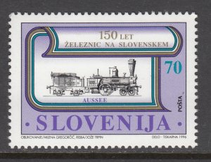 Slovenia 243 Train MNH VF