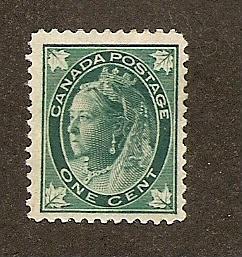 Canada  Scott #67  Mint H  Scott CV $40.00 