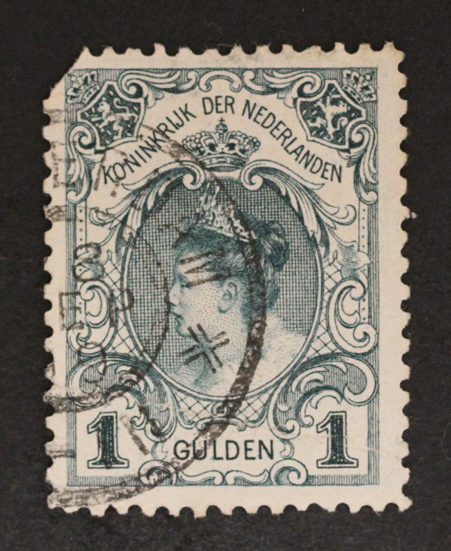 Netherlands                Queen Wilhellmina                         Issued 1898