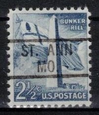 USA - Scott 1034 w/ Precancel