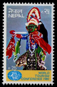 Nepal 388 MNH Temple Statue, World Tourism Conference