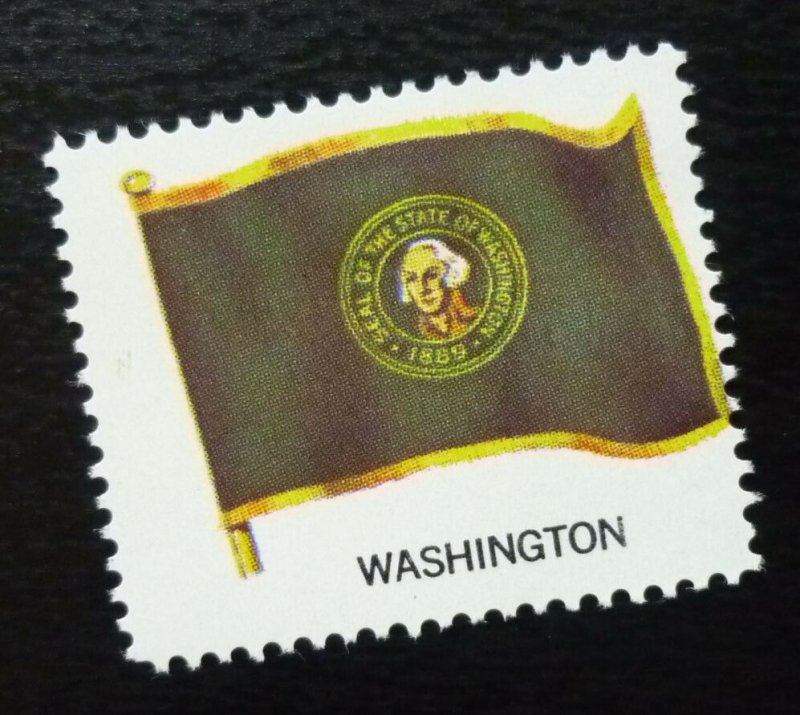 USA Poster Stamp Flag WASHINGTON  C29