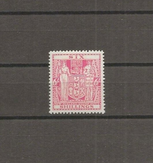 NEW ZEALAND FISCAL 1940/58 SG F196 MNH Cat £55