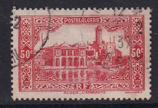 Algeria  #90  used  1936  Admiralty building 50c