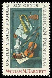 PCBstamps   US #1386 6c William M. Painting, MNH, (5)