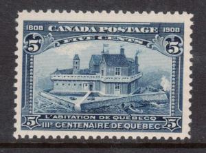 Canada #99 VF/NH **With Certificate**