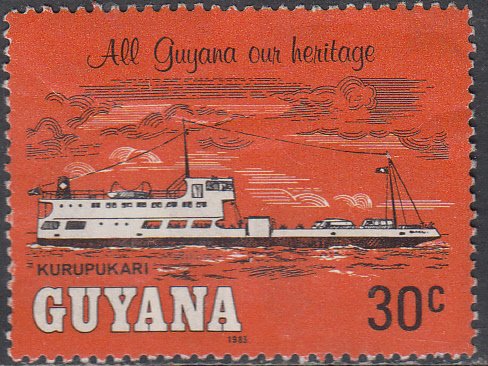 Guyana #661 Used