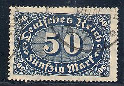 Germany Reich Scott # 198, used