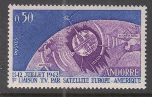 Andorra French 154 Space MNH VF