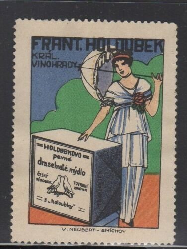 Czechoslovakia - Holoubek King of Vineyards Advertising Stamp - NG 