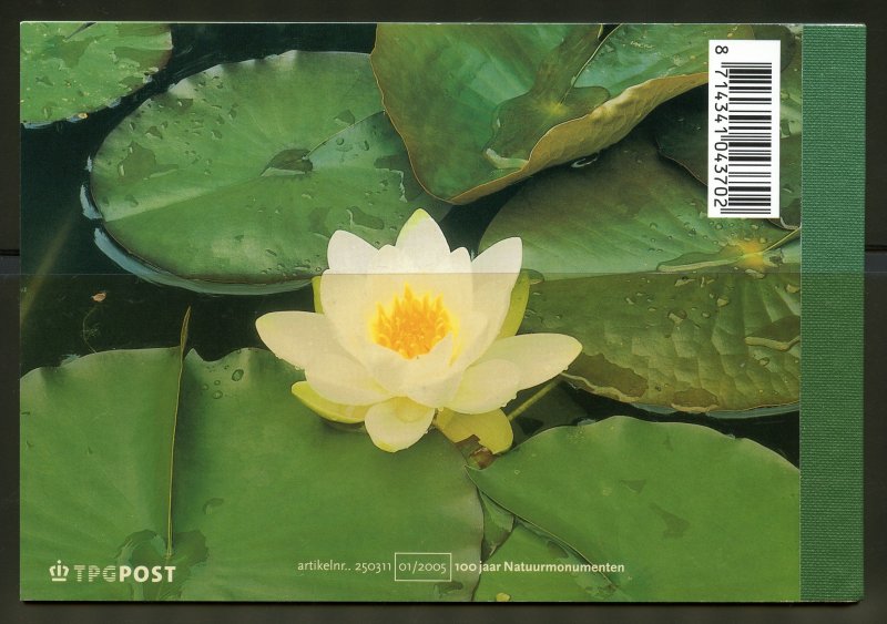 Netherlands Scott 1198(footnoted) MNHSE - 2005 Natuurmonumenten, Cent. Booklet