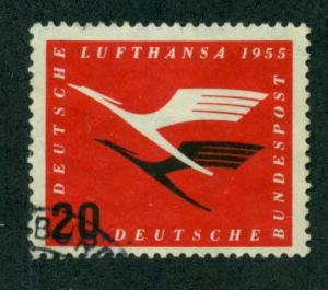 Germany 1955 SC# C64 U SCV(2014) = $7.50