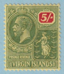 BRITISH VIRGIN ISLANDS 52  MINT HINGED OG * NO FAULTS VERY FINE! - BFE