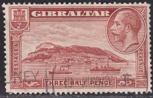 Gibraltar 97 USED 1931 Rock of Gilbraltar