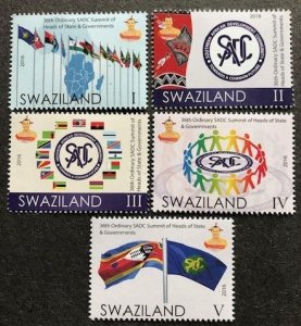 Swaziland 814-818 MNH