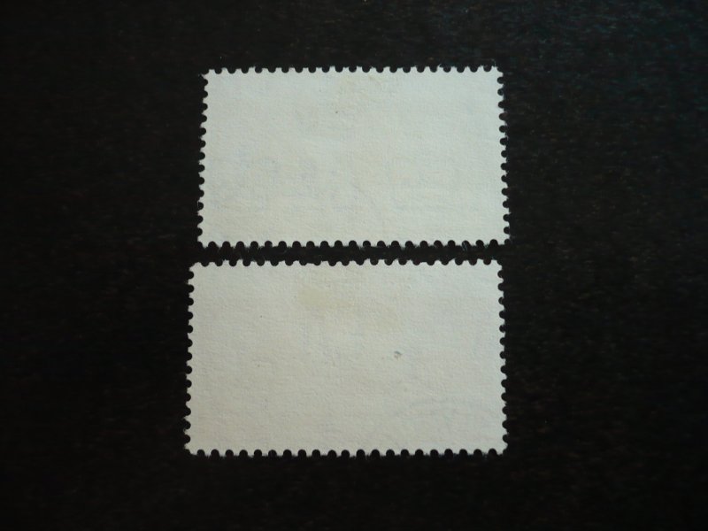 Stamps - Montserrat - Scott# 157-158 - Used Set of 2 Stamps