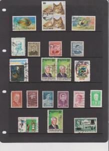 Phillipines Page Lot x 21 Used, Mint