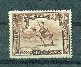 Aden sc# 17 (5) mh cat value $2.50