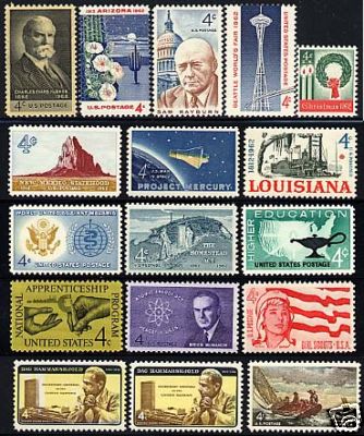 1968 US Commemorative Stamp Year Set MNH #1339-1364 F/VF — Huntington Stamp  & Coin Shop