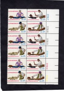 1717-1720 Skilled Hands, MNH LR-PB/12 (#37812+)