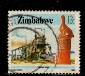 Zimbabwe - #499 Stamp Mill - Used