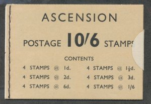 Ascension #84 MNH Unexploded Booklet - 1963 Issue - Birds