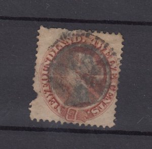 Newfoundland QV 1866 12c Chestnut SG33 Fine Used BP9468