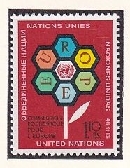 United Nations Geneva  #27  MNH  1972  Economic Comission Europe