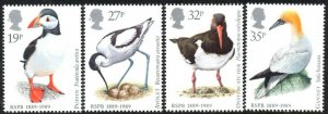 1989 Great Britain 1185-88 Birds 5,00 €