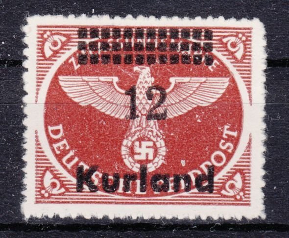 Germany Occupation Kurland 1945 Mi# 4 By MNG (1117)