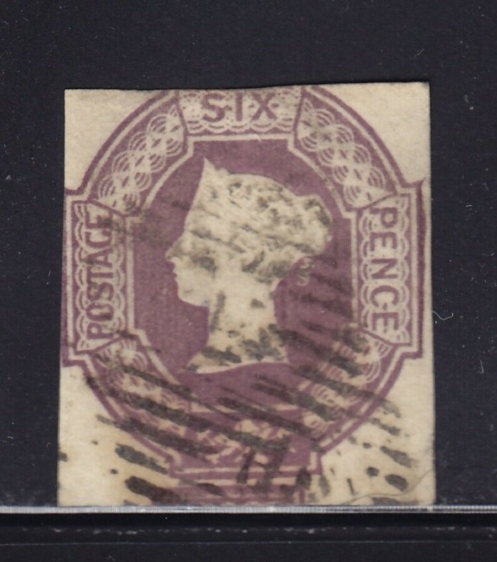 Great Britain Scott # 7 F-VF Used neat cancel nice color scv $ 1000 ! see pic !