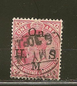 India O46 King Edward VII On HMS Used