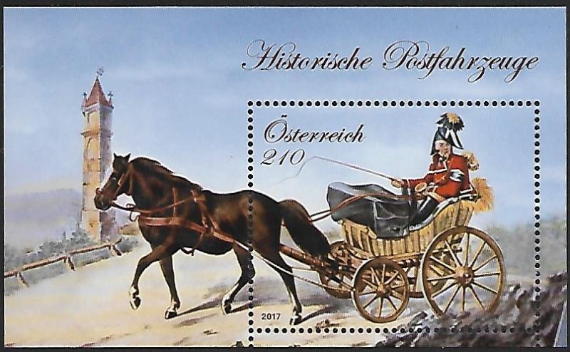 Austria - # 2689 - Postal Vehicle - SS - MNH