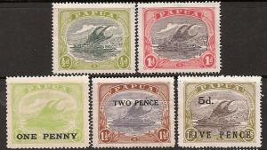 Papua SC# 60-1,74, & 88-89 Mint HInged