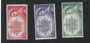 Australia  mh    s.c.#  259-261