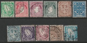 Ireland Sc 65-73,75-76 almost complete set used