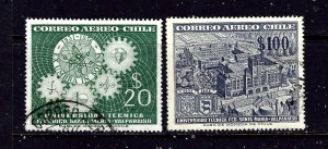 Chile C190-91 Used 1956 issues