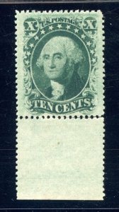 US SCOTT #35 MINT-XF-JUMBO-OG-HINGED W/ PSE CERT GEM (6/5/24 GP)