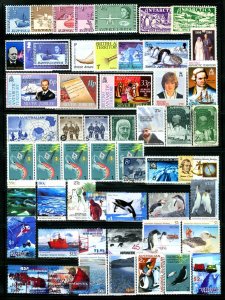 British & Australia Antarctic Territory 1952-1990 Assorted Mint & Used Issues