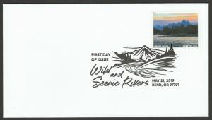 US 5381e Wild and Scenic Rivers Snake River BWP FDC 2019