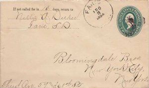 United States South Carolina Faris 1894 target  1887-1895  Postal Stationery ...