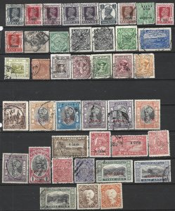 COLLECTION LOT 15568 INDIAN STATES 42 AC STAMPS 1877+ CV+$26