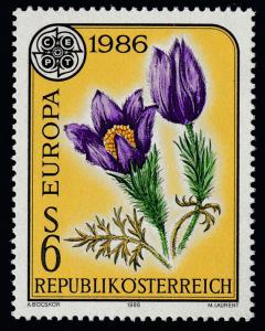 Austria 1346 MNH Pasque Flower