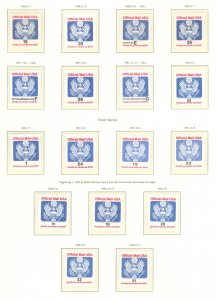 U.S. #MINT OFFICIAL SET 