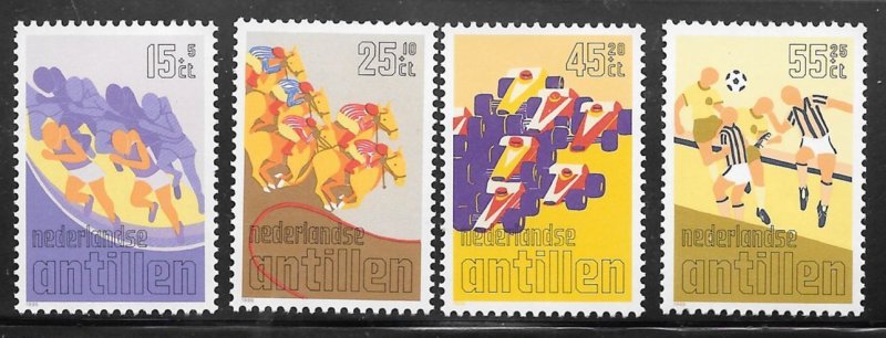 Netherland Antilles Curacao #B239-42 MNH Set of Singles Collection / Lot
