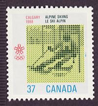 Canada #1195 Alpine Skiing MNH single