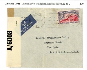 Gibraltar 1942 Cover