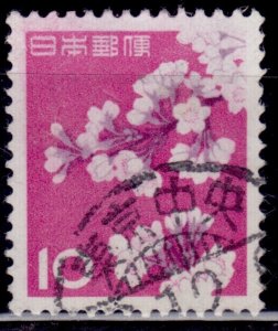 Japan, 1961, Cherry Blossoms, 10y, used