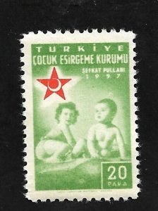 Turkey 1957 -  MNH - Scott #RA214