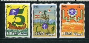 Lebanon #475-7 MNH (Scouting)